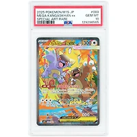 Mega Kangaskhan ex 2025 Pokemon Mega Symphonia Japanese Special Art Rare #89 PSA Authenticated 10 Card