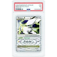 Arceus Lv.X 2009 Pokemon Platinum Arceus Ultra Rare #96 PSA Authenticated 5 Card