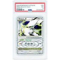 Arceus Lv.X 2009 Pokemon Platinum Arceus Ultra Rare #96 PSA Authenticated 5 Card