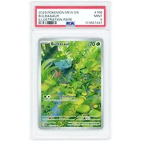 Bulbasaur 2023 Pokemon 151 Illustration Rare #166 PSA Authenticated 9 Card