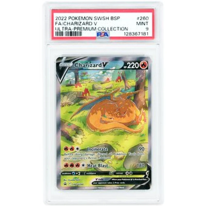 Charizard V 2022 Pokemon Sword & Shield Promo #SWSH260 PSA Authenticated 9 Card