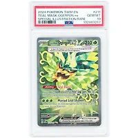 Teal Mask Ogerpon ex 2024 Pokemon Twilight Masquerade Special Illustration Rare #211 PSA Authenticated 10 Card