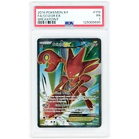 Scizor EX 2016 Pokemon BREAKpoint Full Art Ultra Rare #119 PSA Authenticated 1 Card