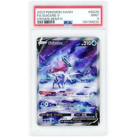Suicune V 2023 Pokemon Crown Zenith Galarian Gallery Ultra Rare #GG38 PSA Authenticated 9 Card