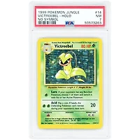 Victreebel 1999 Pokemon Jungle Holo Rare #14 PSA Authenticated 7 Card