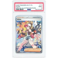 Hilda 2025 Pokemon White Flare Special Illustration Rare #171 PSA Authenticated 9 Card
