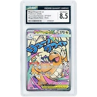Mega Dragonite ex 2026 Pokemon Ascended Heroes Mega Attack Rare #271 CGC Authenticated 8.5 Card