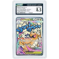 Mega Dragonite ex 2026 Pokemon Ascended Heroes Mega Attack Rare #271 CGC Authenticated 8.5 Card