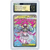 Mega Diancie ex 2025 Pokemon MEGA Dream ex Japanese Mega Attack Rare #227 CGC Authenticated Pristine 10 Card