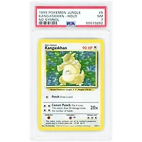 Kangaskhan 1999 Pokemon Jungle Holo Rare #5 PSA Authenticated 7 Card