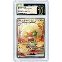 Whimsicott EX 2025 Pokemon White Flare Japanese Secret Art Rare #167 CGC Authenticated Pristine 10 Card
