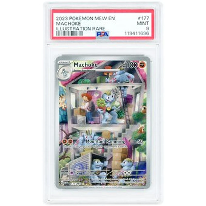 Machoke 2023 Pokemon 151 Illustration Rare #177 PSA Authenticated 9 Card