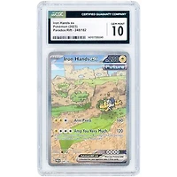 Iron Hands ex 2023 Pokemon Paradox Rift Special Illustration Rare #248 CGC Authenticated 10 Card