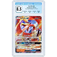 Ho-oh GX 2017 Pokemon Burning Shadows Ultra Rare #21 CGC Authenticated 8.5 Card
