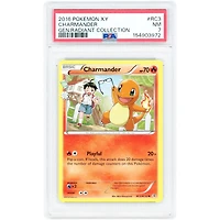 Charmander 2016 Pokemon Generations Radiant Collection Common #RC3 PSA Authenticated 7 Card