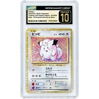 Clefairy 2023 Pokemon Trading Card Game Classic Japanese Common #13 CGC Authenticated Pristine 10 Card