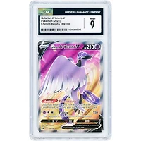 Galarian Articuno V 2021 Pokemon Chilling Reign Full Art Ultra Rare #169 CGC Authenticated 9 Card