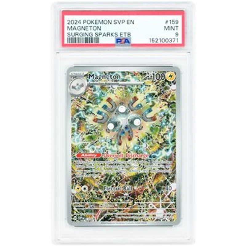Magneton 2024 Pokemon Scarlet & Violet Promo #159 PSA Authenticated 9 Card