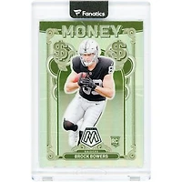 Brock Bowers Las Vegas Raiders 2024 Panini Mosaic Money Case Hit #6 Rookie Card