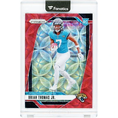 Brian Thomas Jr. Jacksonville Jaguars 2024 Panini Prizm Red Scope Prizm #314 #19/20 Rookie Card