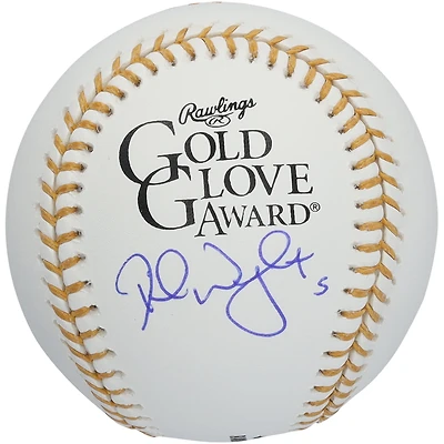 David Wright New York Mets Autographed Gold Glove Logo Baseball