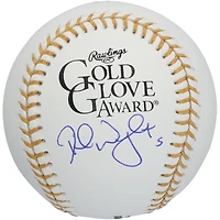 David Wright New York Mets Autographed Gold Glove Logo Baseball