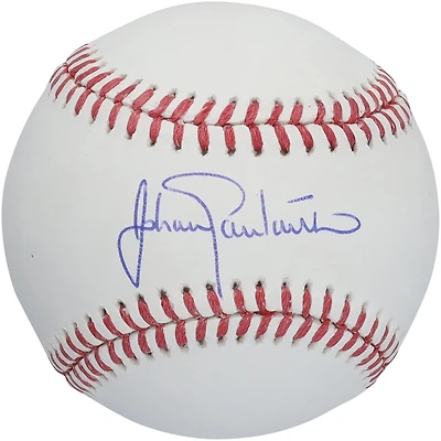 Johan Santana New York Mets Autographed Baseball
