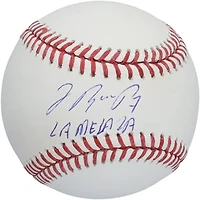 Jose Reyes New York Mets Autographed Baseball with "La Melaza" Inscription