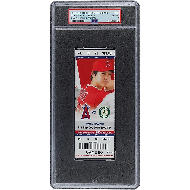 Shohei Ohtani Los Angeles Angels September 29