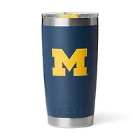 YETI Michigan Wolverines 20oz. Fandom Rambler Tumbler