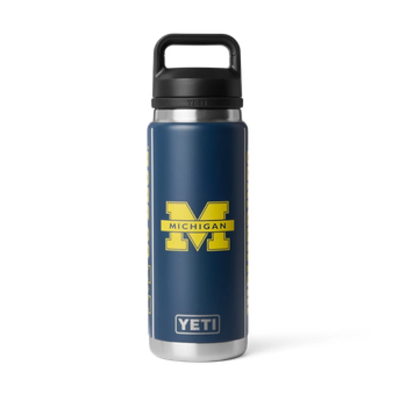 YETI Michigan Wolverines 26oz. Fandom Rambler Chug Water Bottle