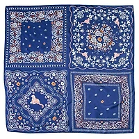 Smith & Quinn Auburn Tigers Square Silk Scarf