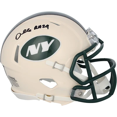 Darrelle Revis New York Jets Autographed Riddell Retro Speed Mini Helmet