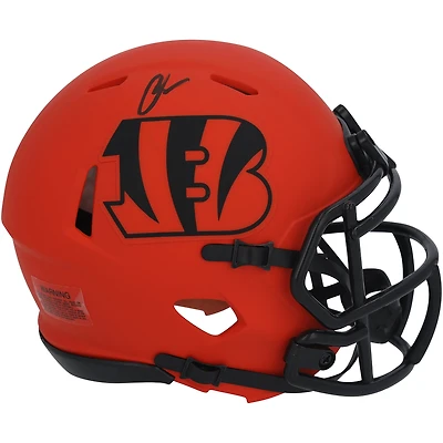 Chad Johnson Cincinnati Bengals Autographed Riddell Rave Speed Mini Helmet