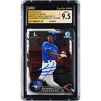 Vladimir Guerrero Jr. Toronto Blue Jays Autographed 2016 Bowman Chrome Prospects #BCP55 CGC Fanatics Witnessed Authenticated MINT+ 9.5 Card