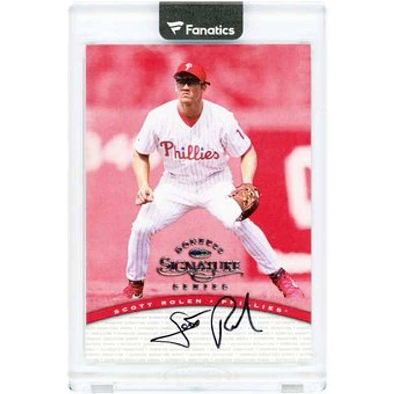 Scott Rolen Philadelphia Phillies Autographed Donruss Signature Series #SR Card