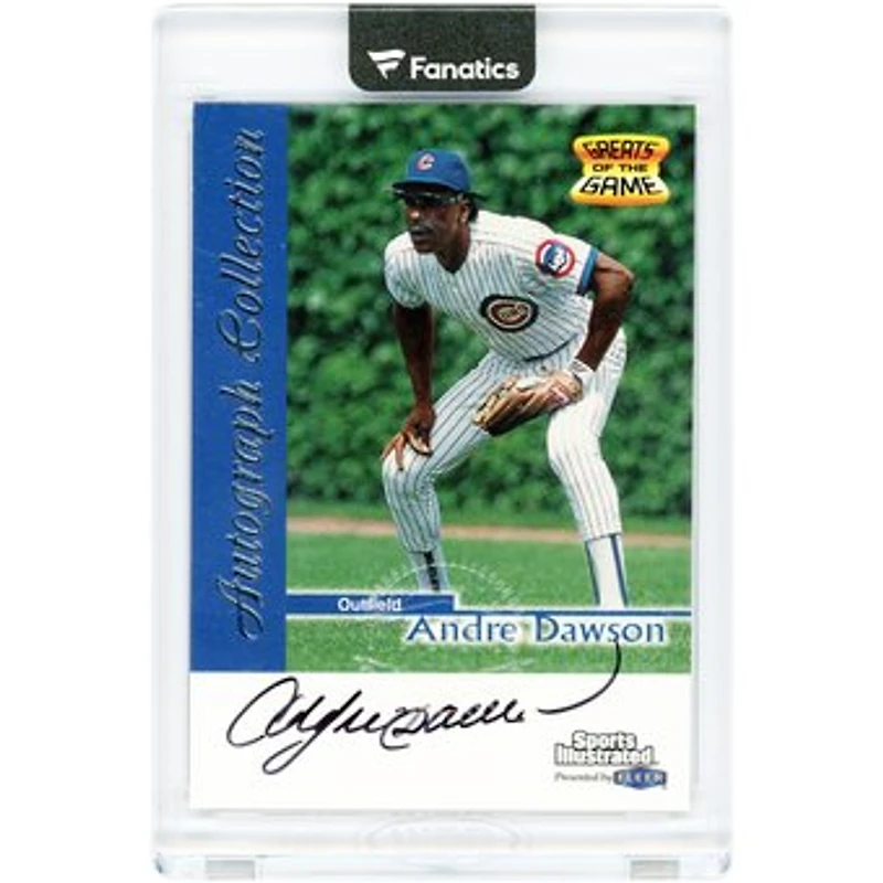 Andre Dawson Chicago Cubs Autographed 1999 Fleer Sports Illustrated #AD Card