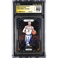 Josh Hart New York Knicks Autographed 2023-24 Panini Prizm #260 CGC Fanatics Witnessed Authenticated AUTO 10 Card