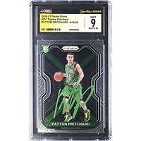 Payton Pritchard Boston Celtics Autographed 2020-21 Panini Prizm #257 CGC Fanatics Witnessed Authenticated / Rookie Card