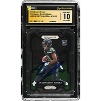 Jaxon Smith-Njigba Seattle Seahawks Autographed 2023 Panini Prizm #390 CGC Fanatics Witnessed Authenticated 10/10 Rookie Card