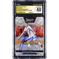 James Rodríguez Colombia National Team Autographed 2016 Panini Select Equalizers #11 CGC Fanatics Witnessed Authenticated AUTO 10 Card
