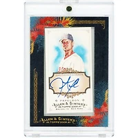 Jonathan Papelbon Boston Red Sox Autographed 2009 Topps Allen & Ginter Mini Framed #AGA-JP Card
