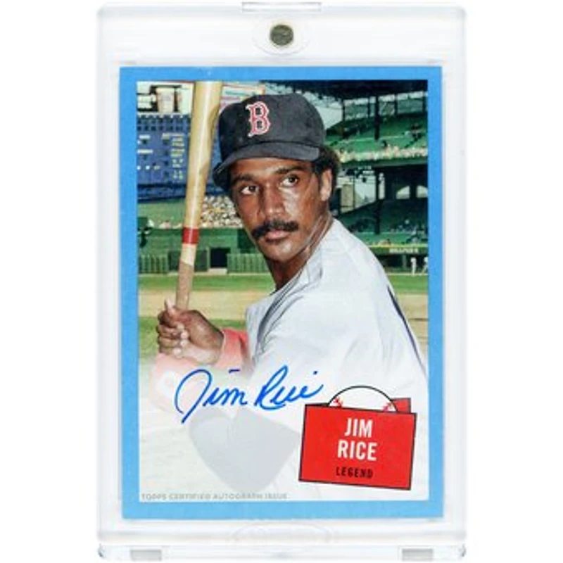 Jim Rice Boston Red Sox Autographed 2023 Topps Archives '57 Hit Stars #57HS-JR #1/25 Card