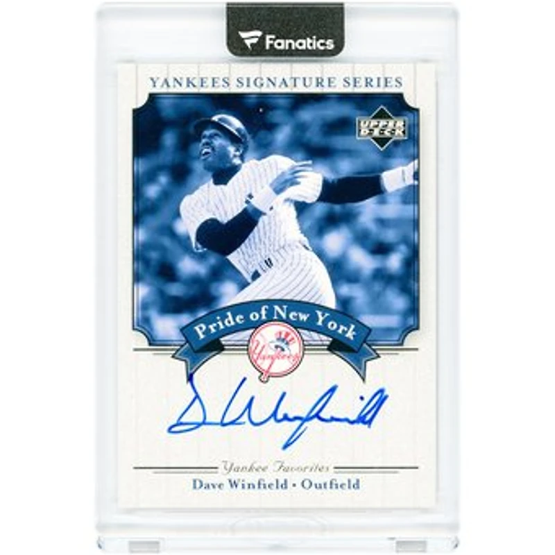 Dave Winfield New York Yankees Autographed 2003 Upper Deck Yankees Signature Series #PN-DW Card