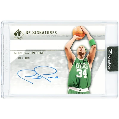 Paul Pierce Boston Celtics Autographed 2004-05 Upper Deck SP Authentic SP Signatures #PP-A Card