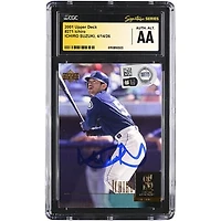 Ichiro Suzuki Seattle Mariners Autographed 2001 Upper Deck #271 CGC Fanatics Witnessed Authenticated AUTH ALT. Rookie Card