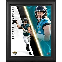 Trevor Lawrence Jacksonville Jaguars Framed 13" x 16" Radiance Collage