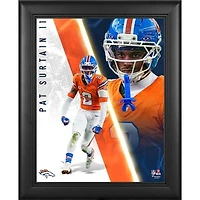 Patrick Surtain II Denver Broncos Framed 13" x 16" Radiance Collage