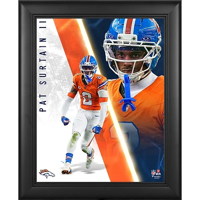 Patrick Surtain II Denver Broncos Framed 13" x 16" Radiance Collage