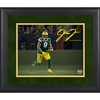 Josh Jacobs Green Bay Packers Facsimile Signature Framed 11" x 14" Spotlight Photograph